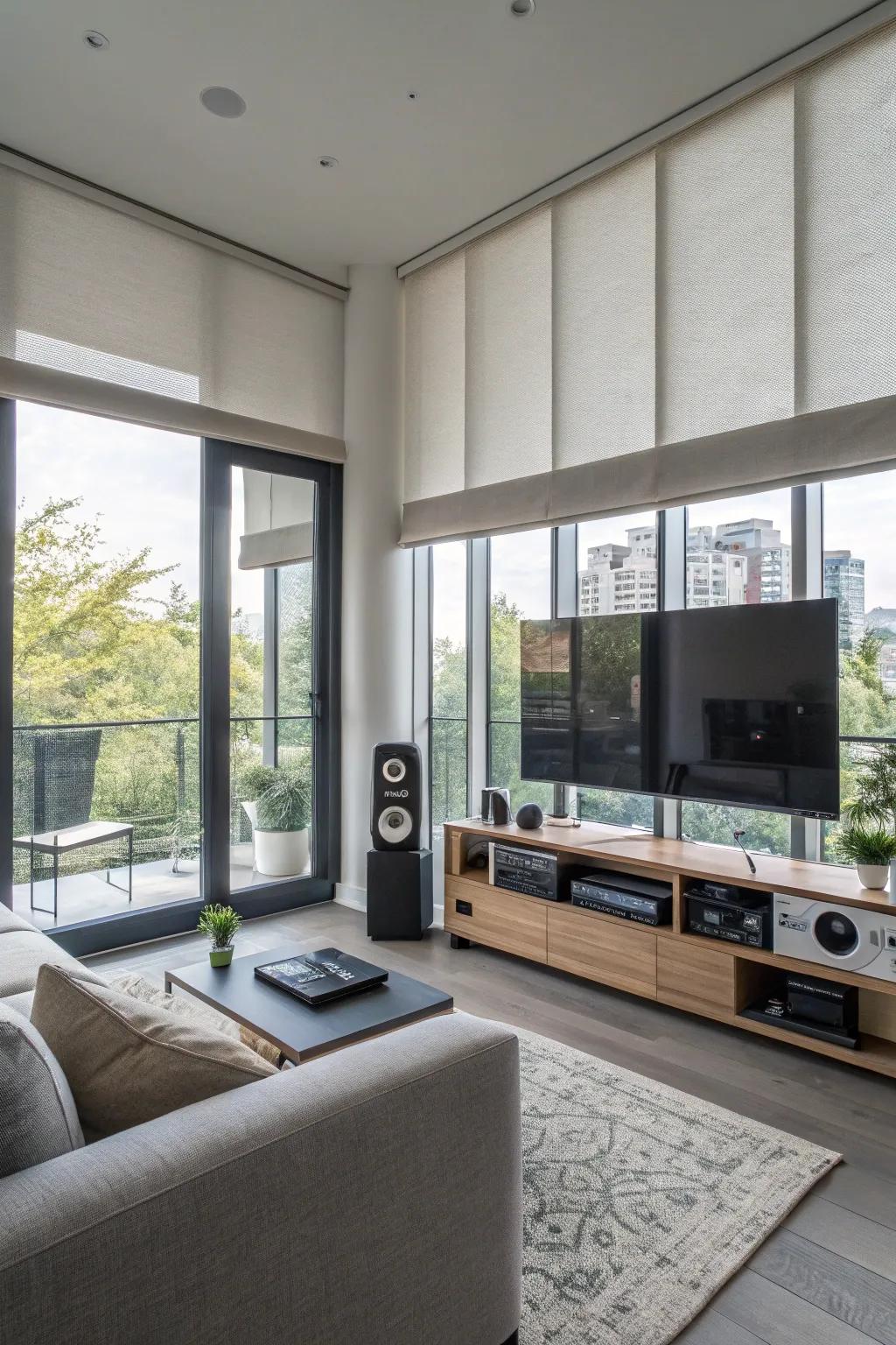 Automated window solutions offer convenience and style.