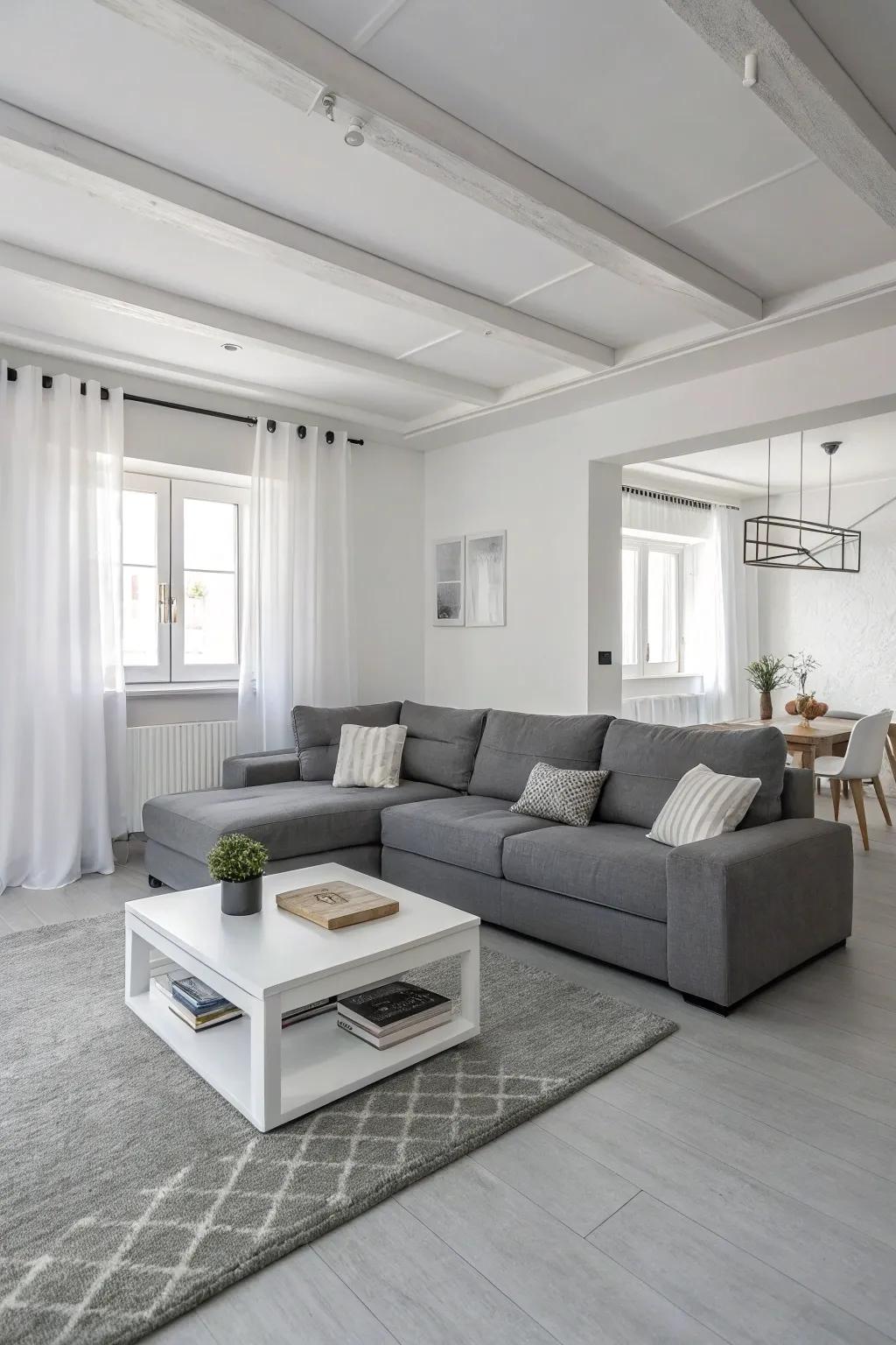 Open layouts maximize space.