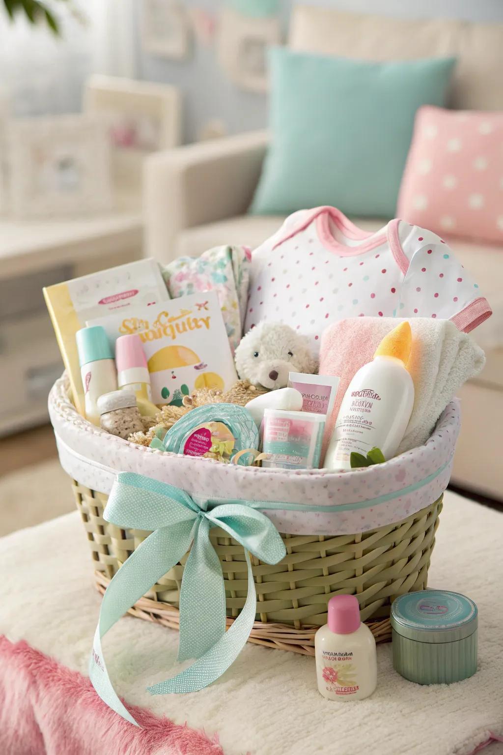 Gift boxes are a nice surprise, taking care of both the babies and their parents.