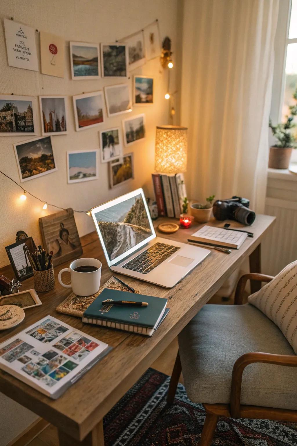 Make your office distinctly yours with personal touches.