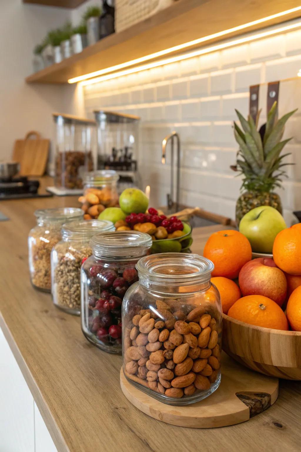 Boost productivity with nutritious snack options.