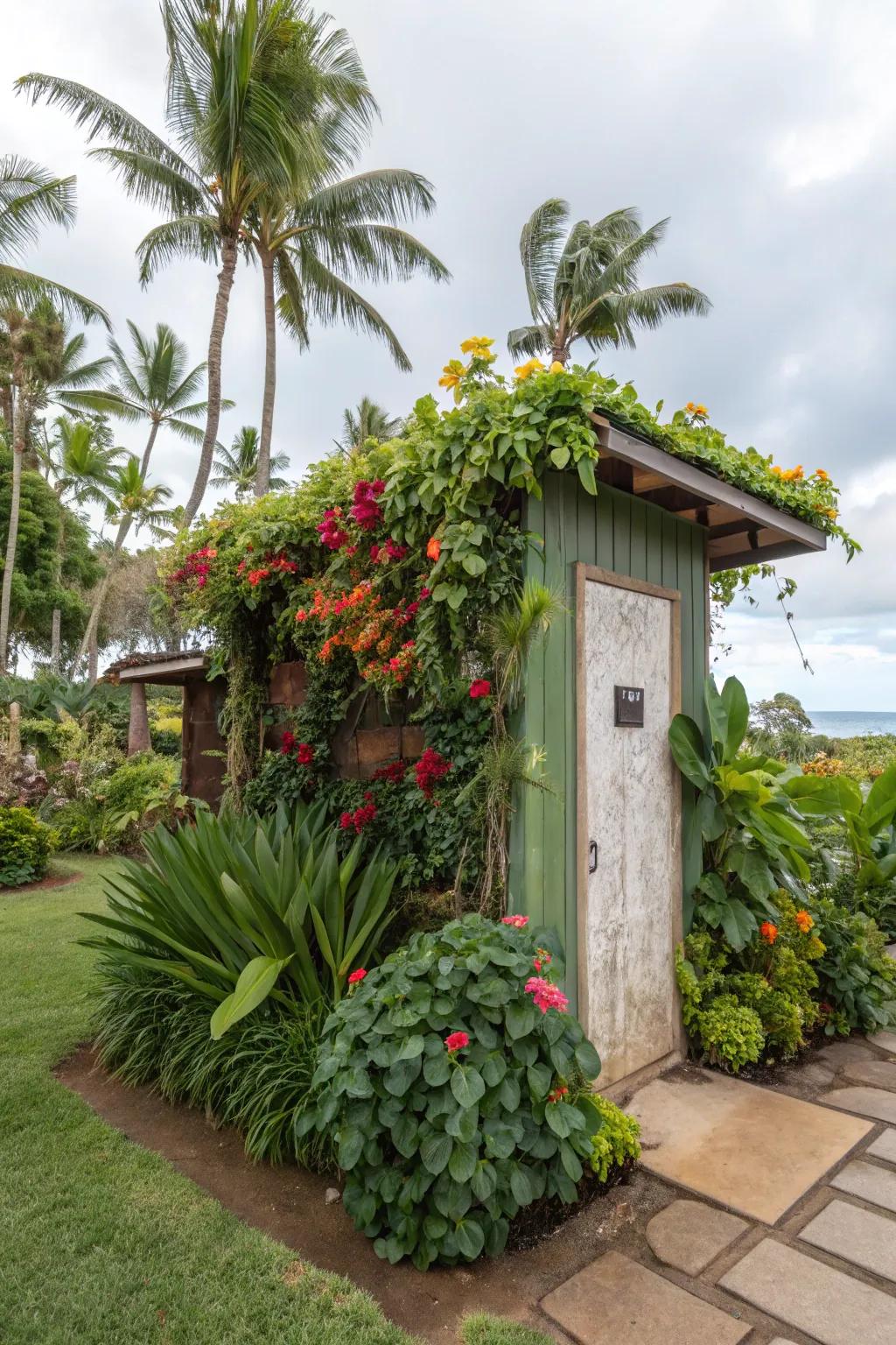 Revamp your space into a tropical paradise.