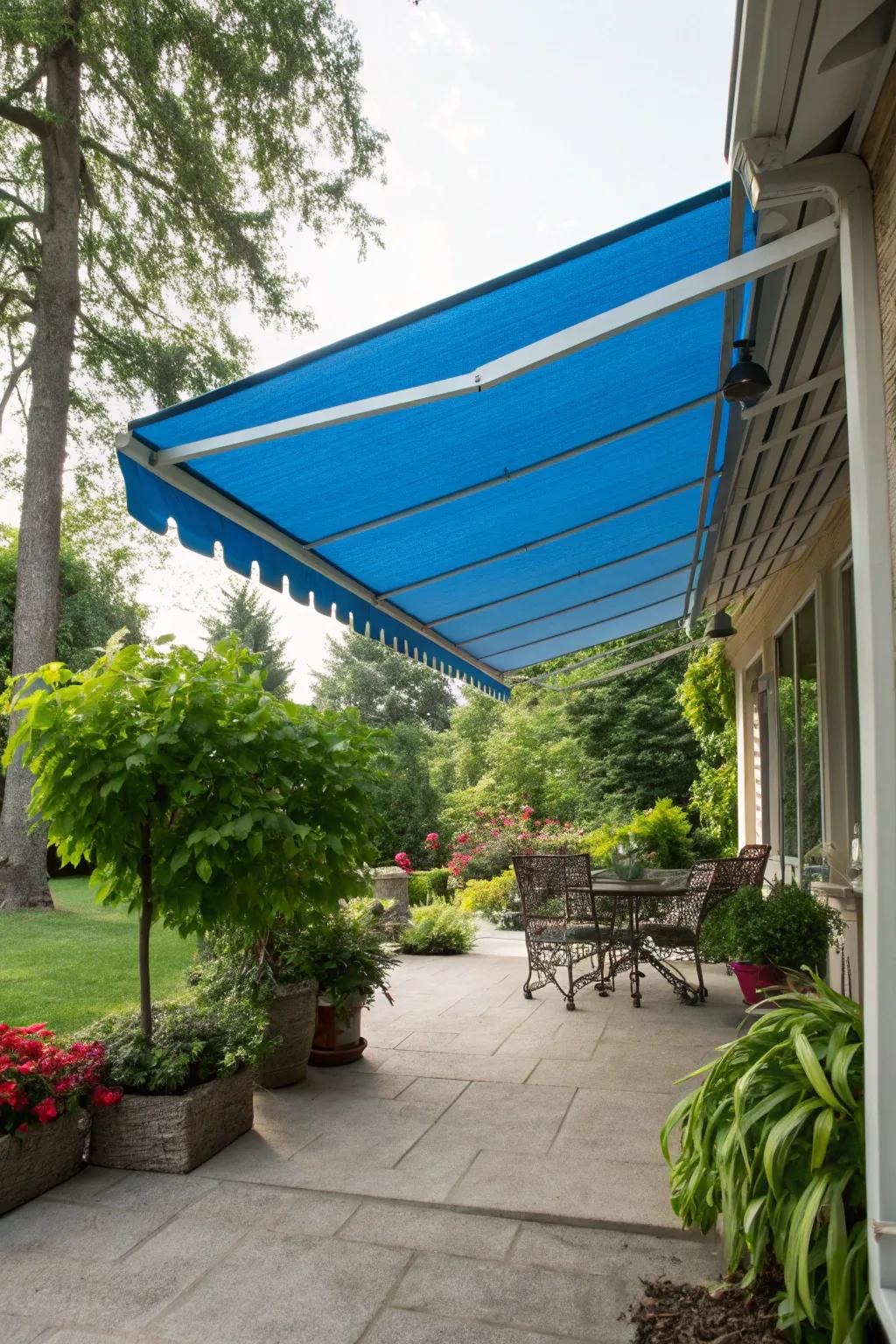 Bold colors can transform your covering into a striking visual attraction.