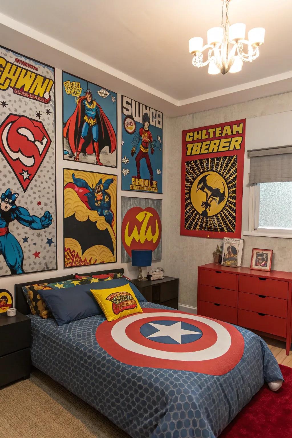 Conceptual decor crafts a unified and unique setting.