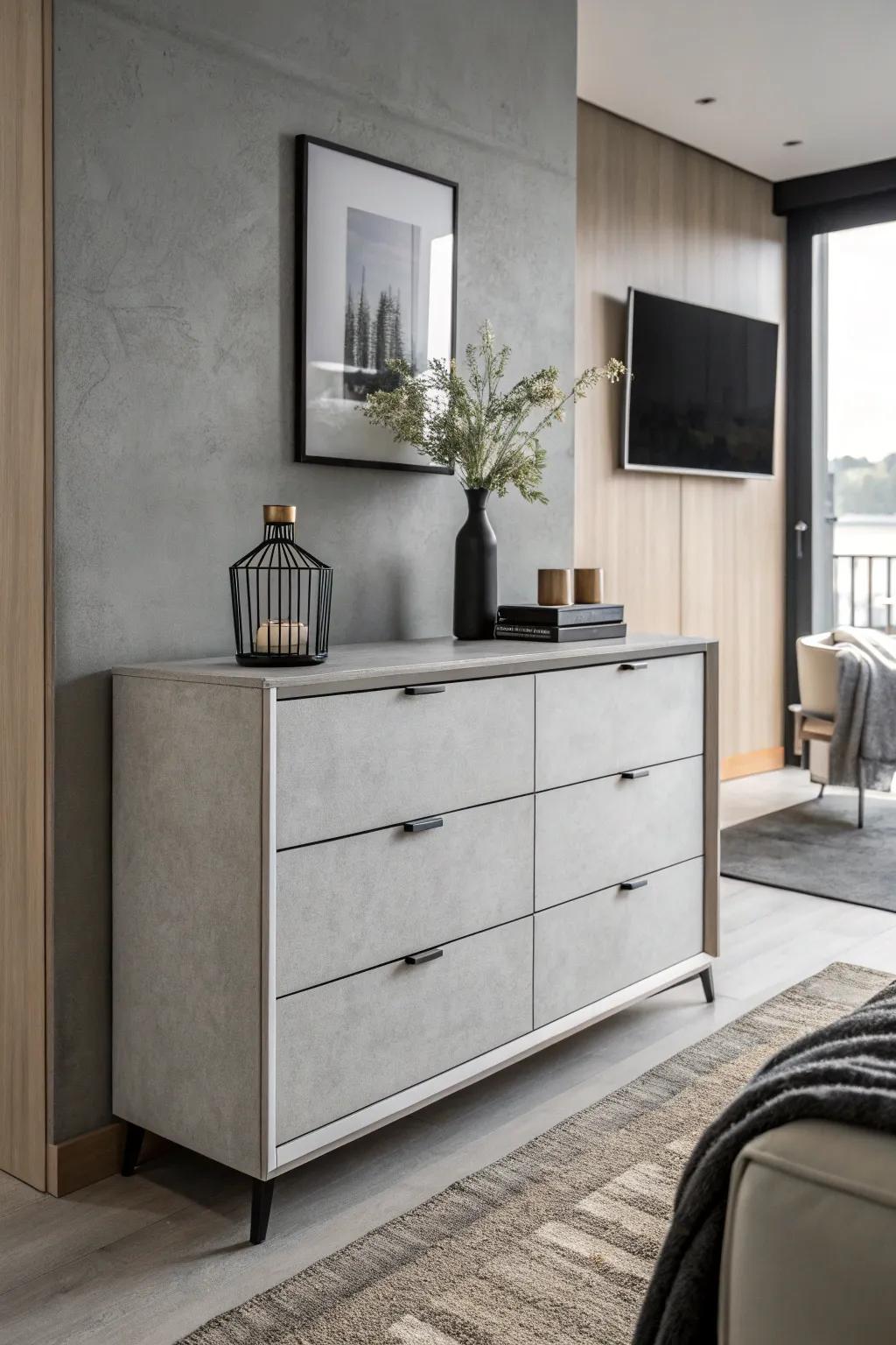 Modern minimalist design offers sophistication and simplicity.