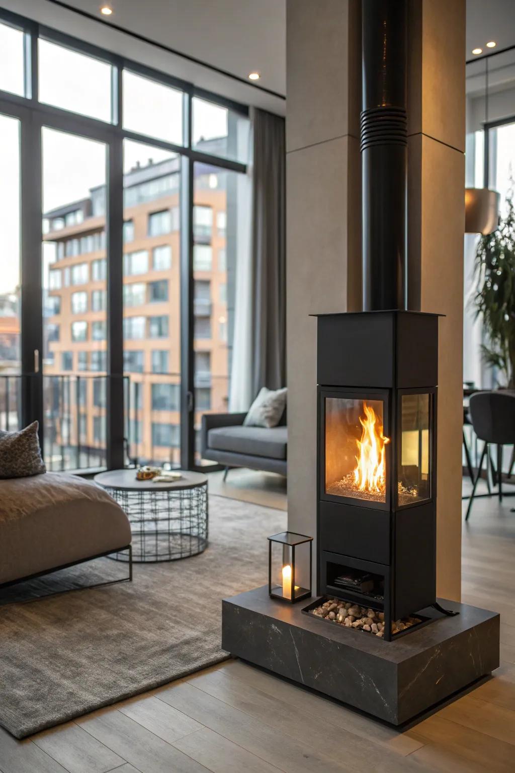 Eco-friendly fireplaces offer a sustainable and chic addition to any home.