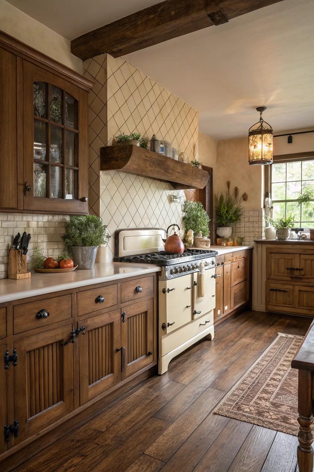 Neutral and earthy shades create a timeless, inviting atmosphere.