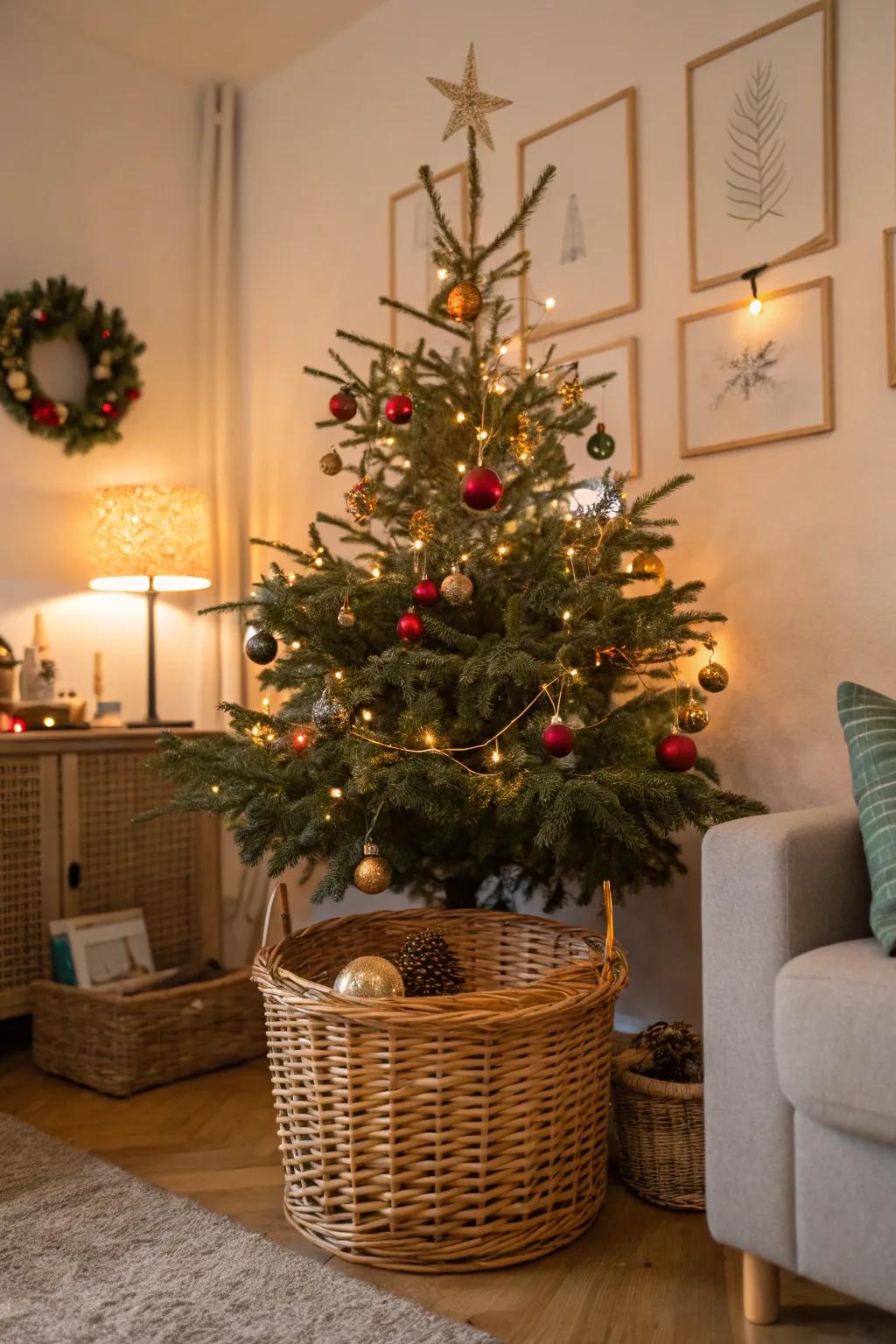 An inventive spin with a distinctive tree platform.