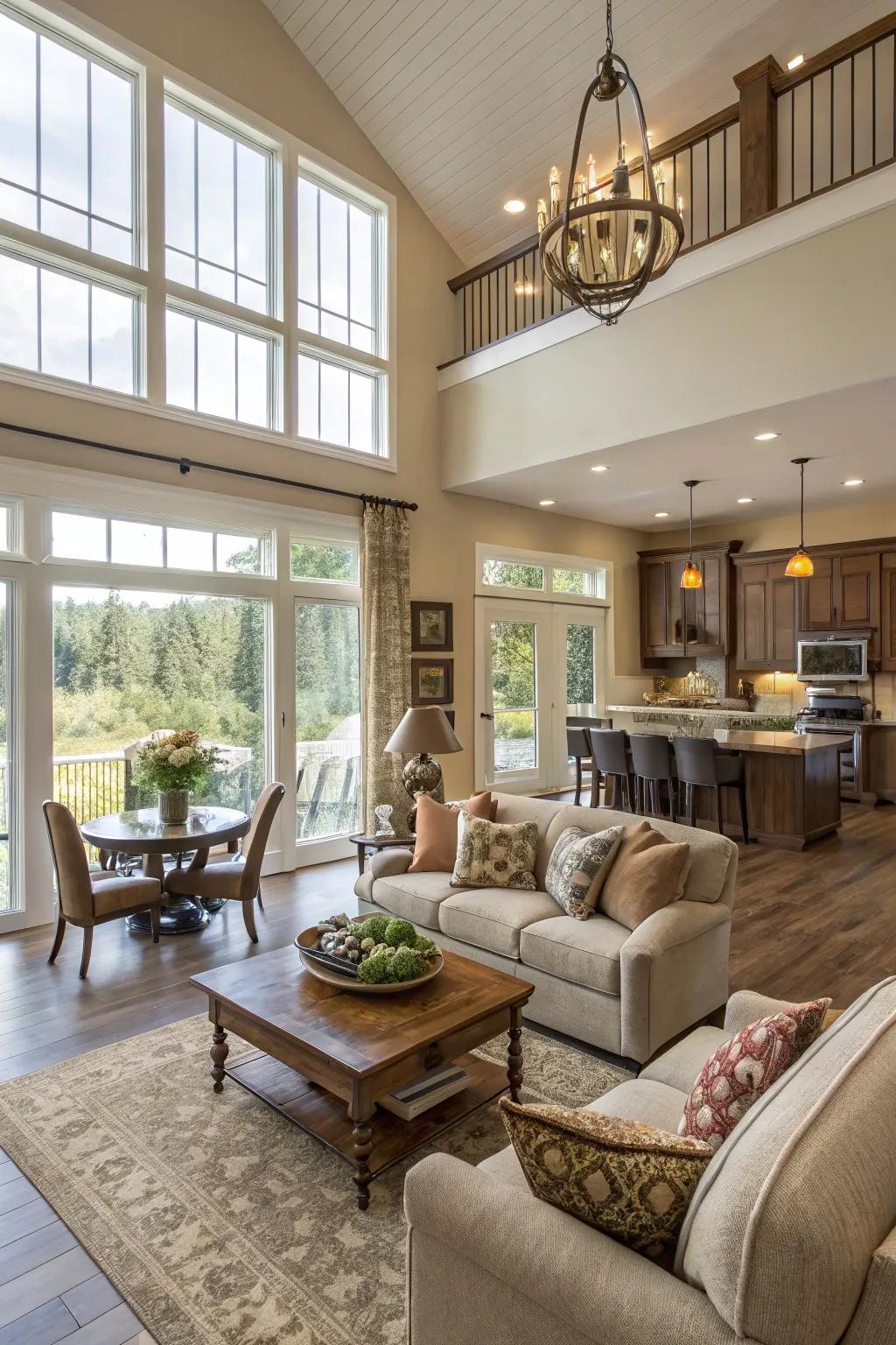 Improve spaciousness using an open floor plan in your Sims 4 living room.