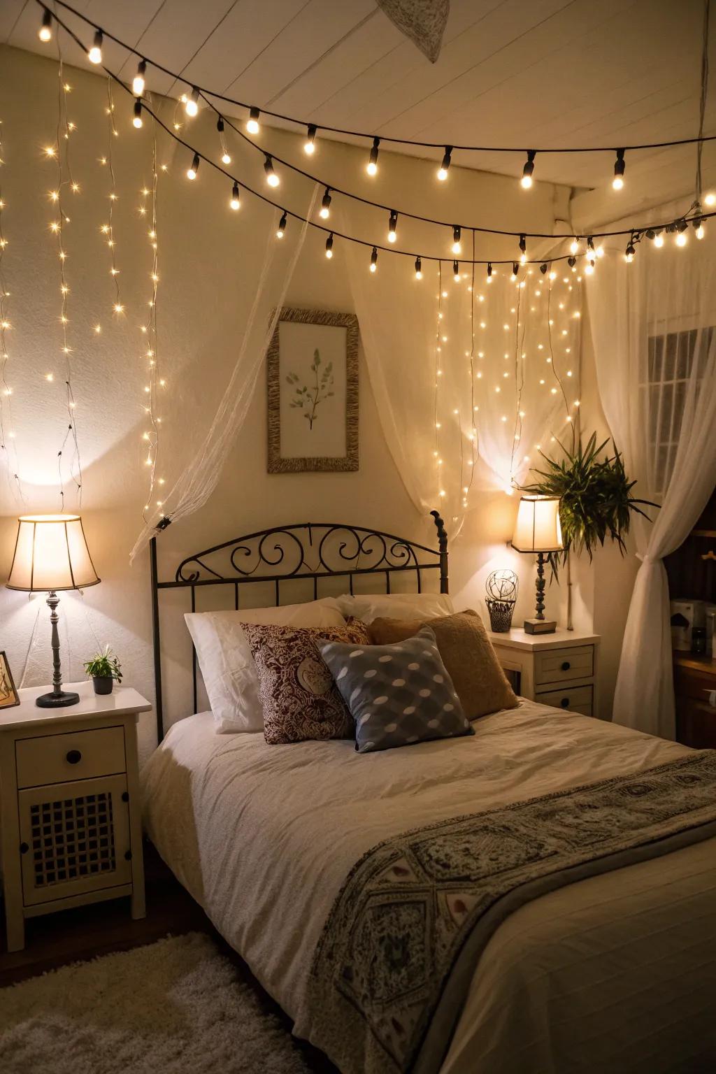 Layered illumination designed for a welcoming, comfortable setting.