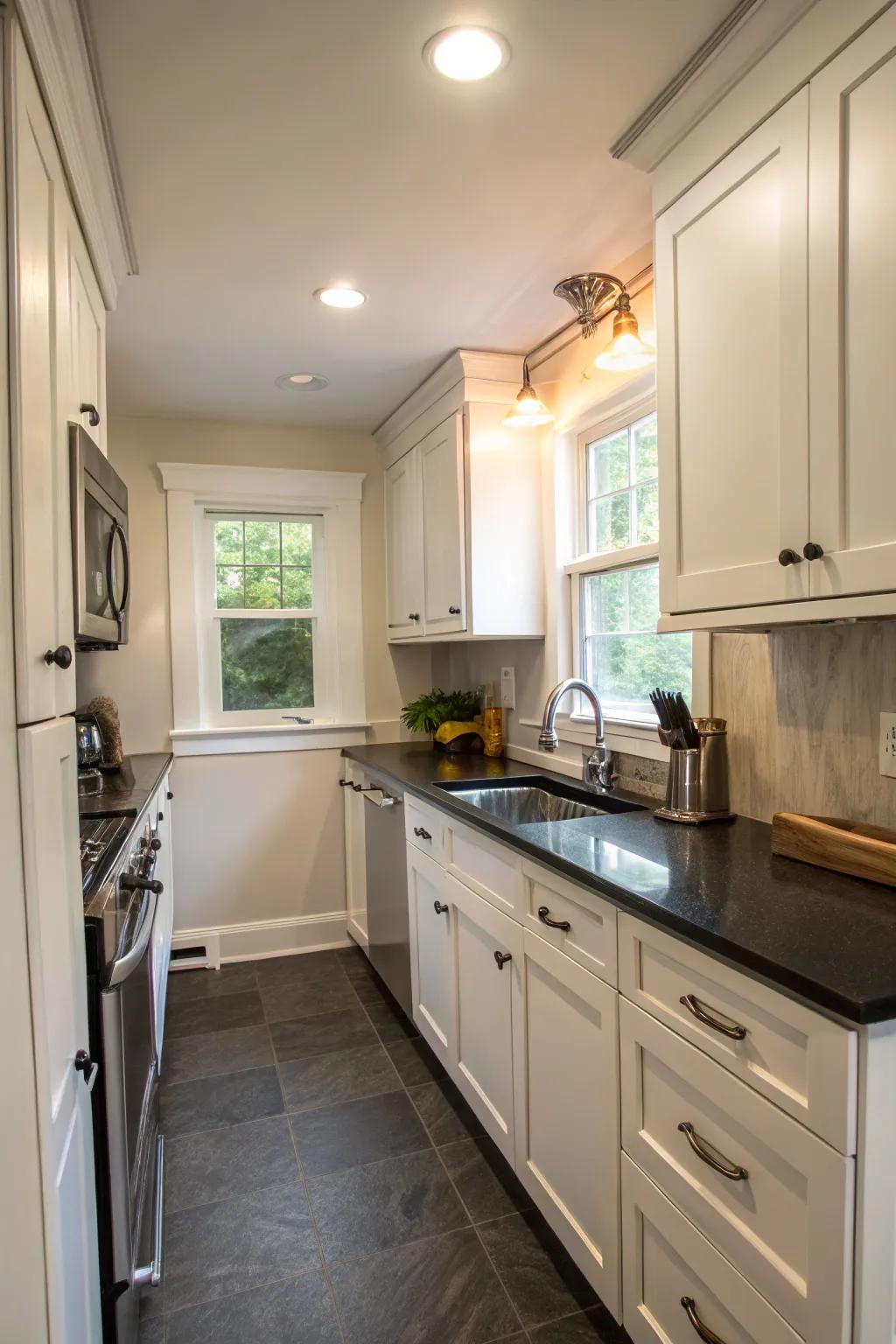 Do-it-yourself updates, such as painting, can affordably refresh your kitchen.