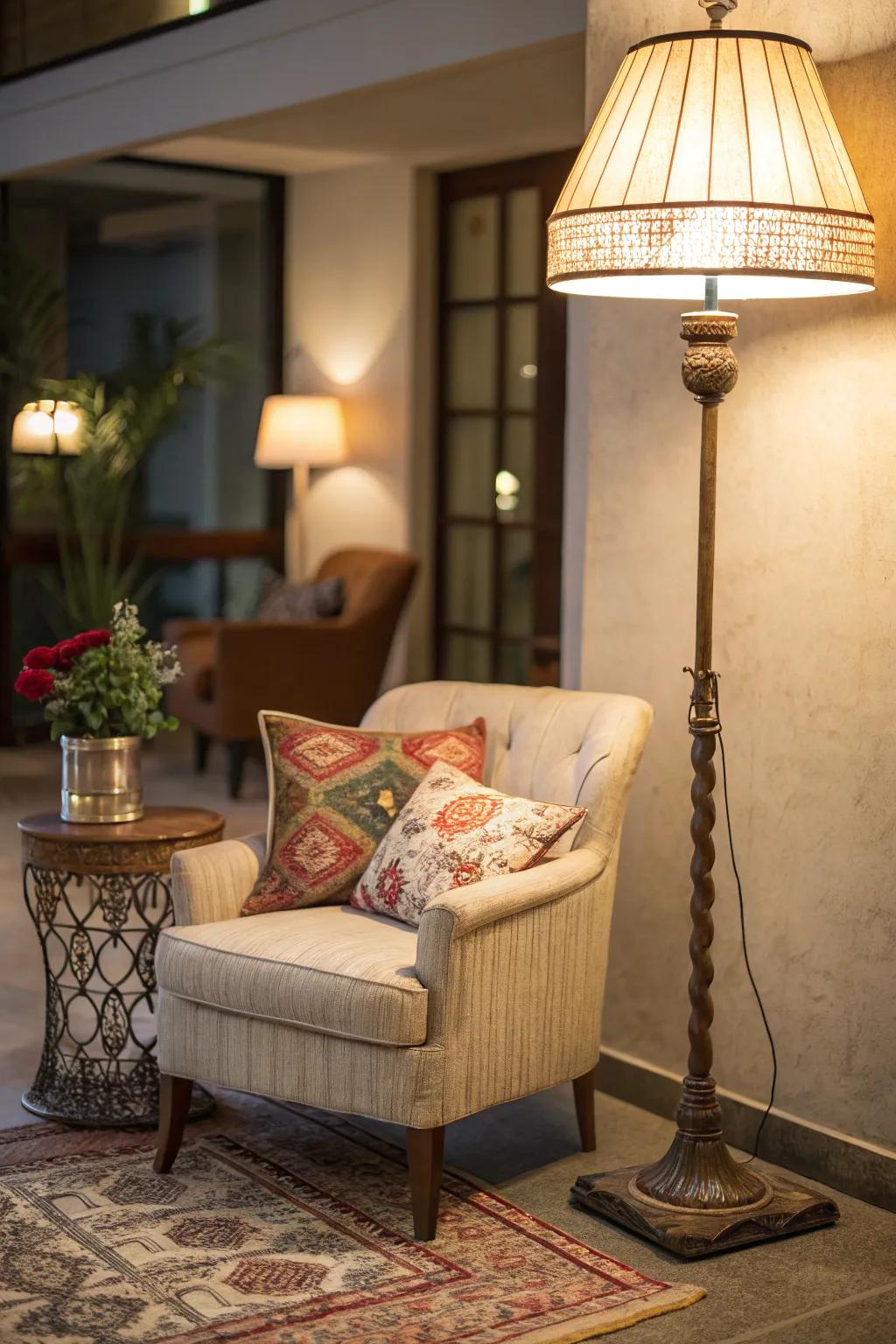 You can maximize your lighting by placing it strategically, which is excellent for small settings.