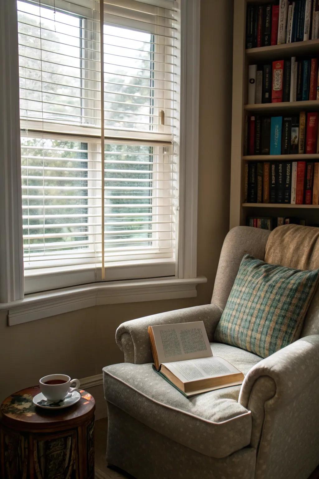 Slat solutions provide timeless style and practicality.