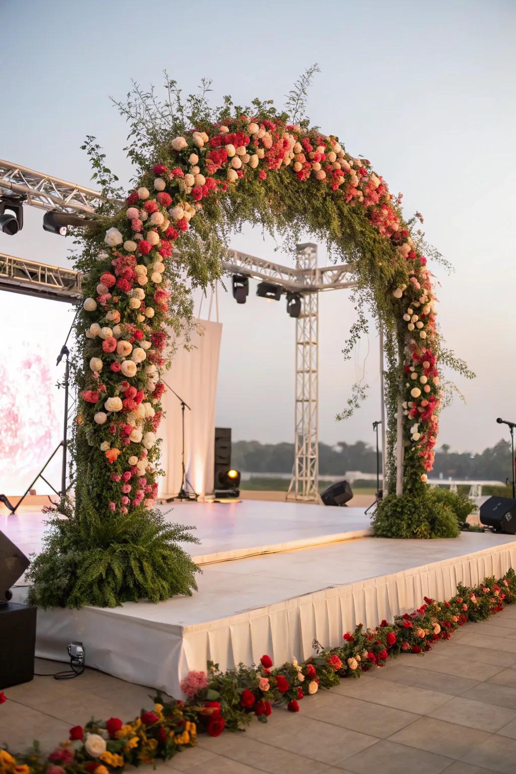 A focus that commands attention and invites cameras.