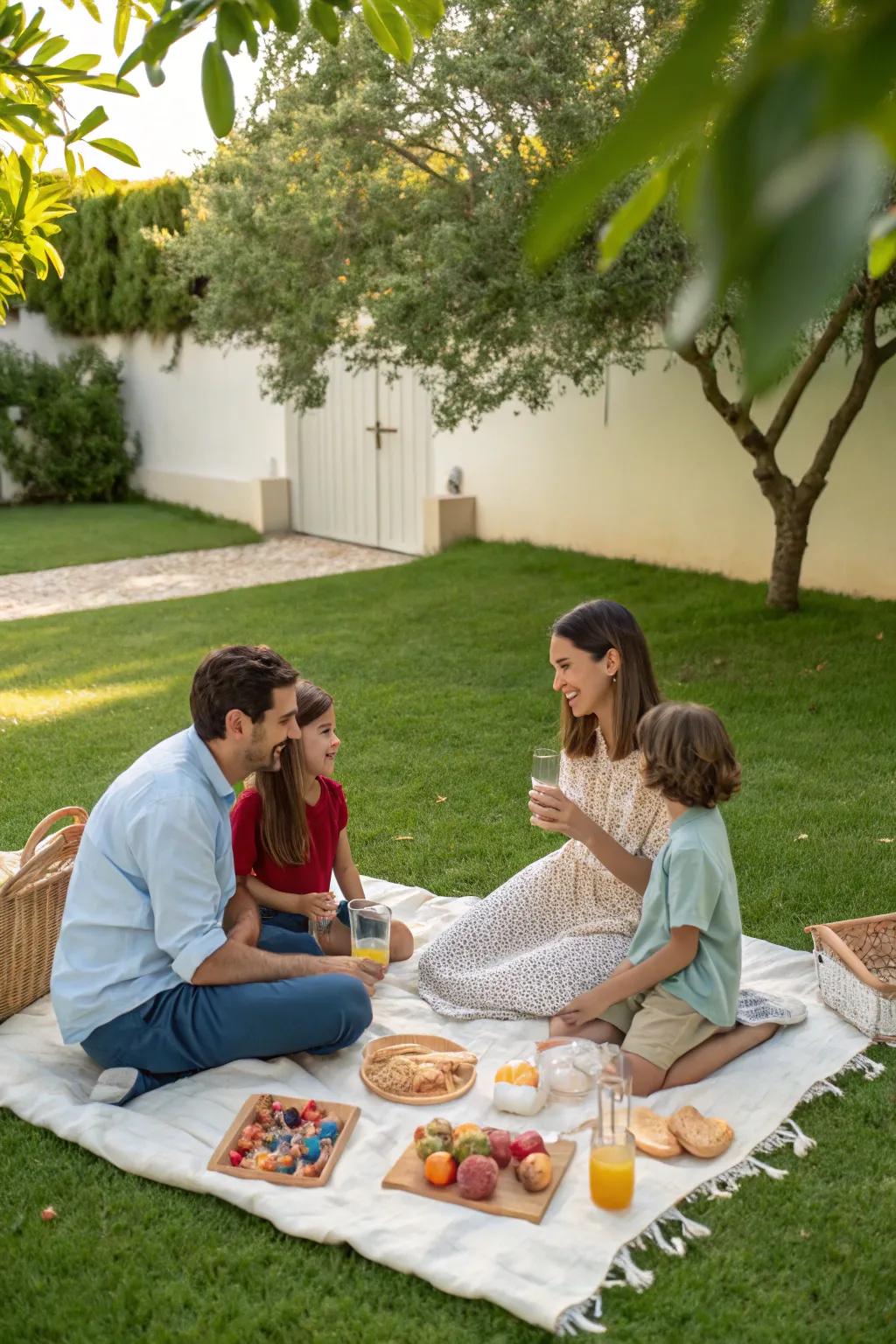 Make lasting memories with a backyard meal.