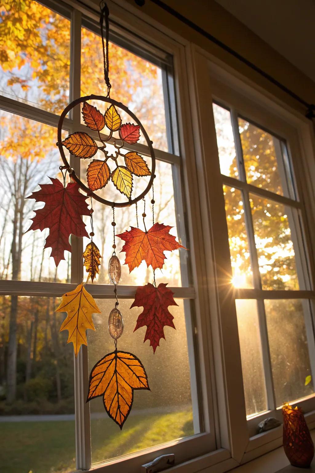 Celebrate the seasons with themed light catchers.