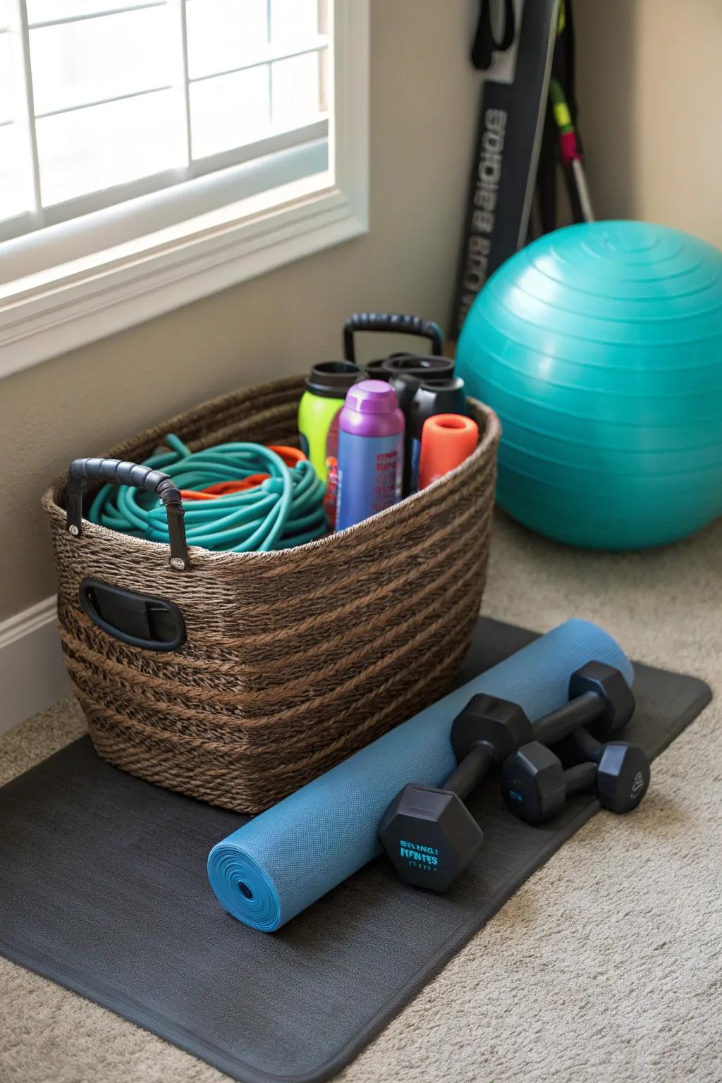 Encourage a vibrant lifestyle with fitness gear in their Easter surprise.