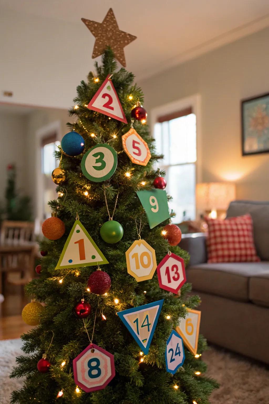 A tree that educates as it decorates.