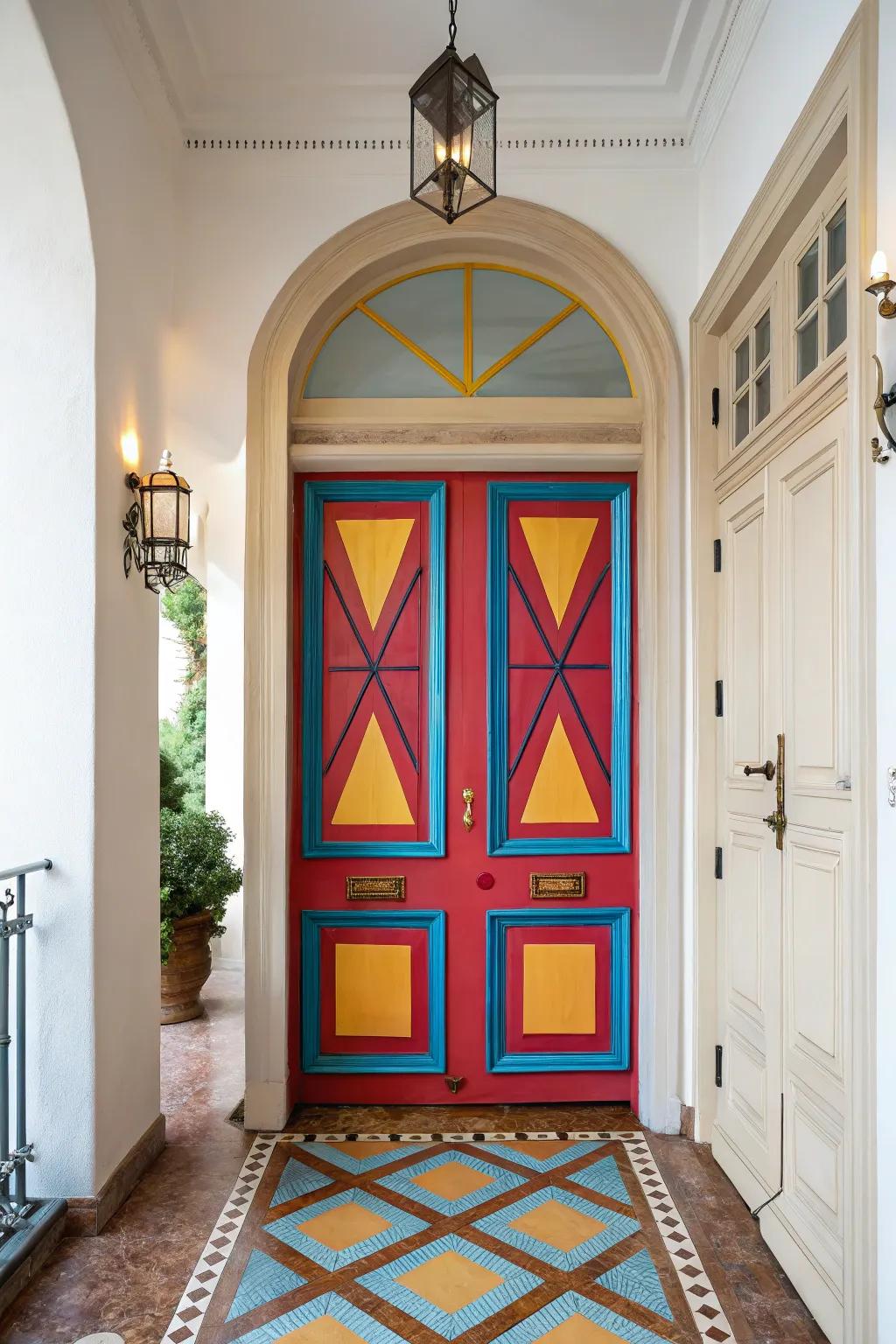 A significant door builds a striking first impression in your entryway.