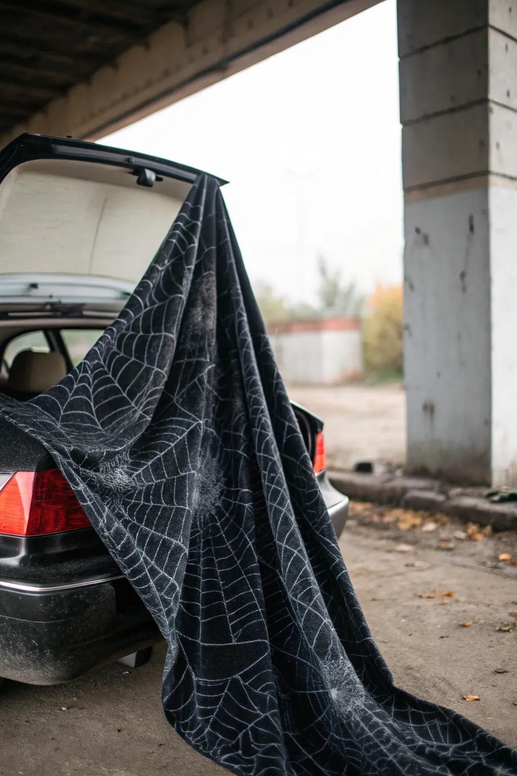 Eerie fabric appends profundity and enigma to your configuration.