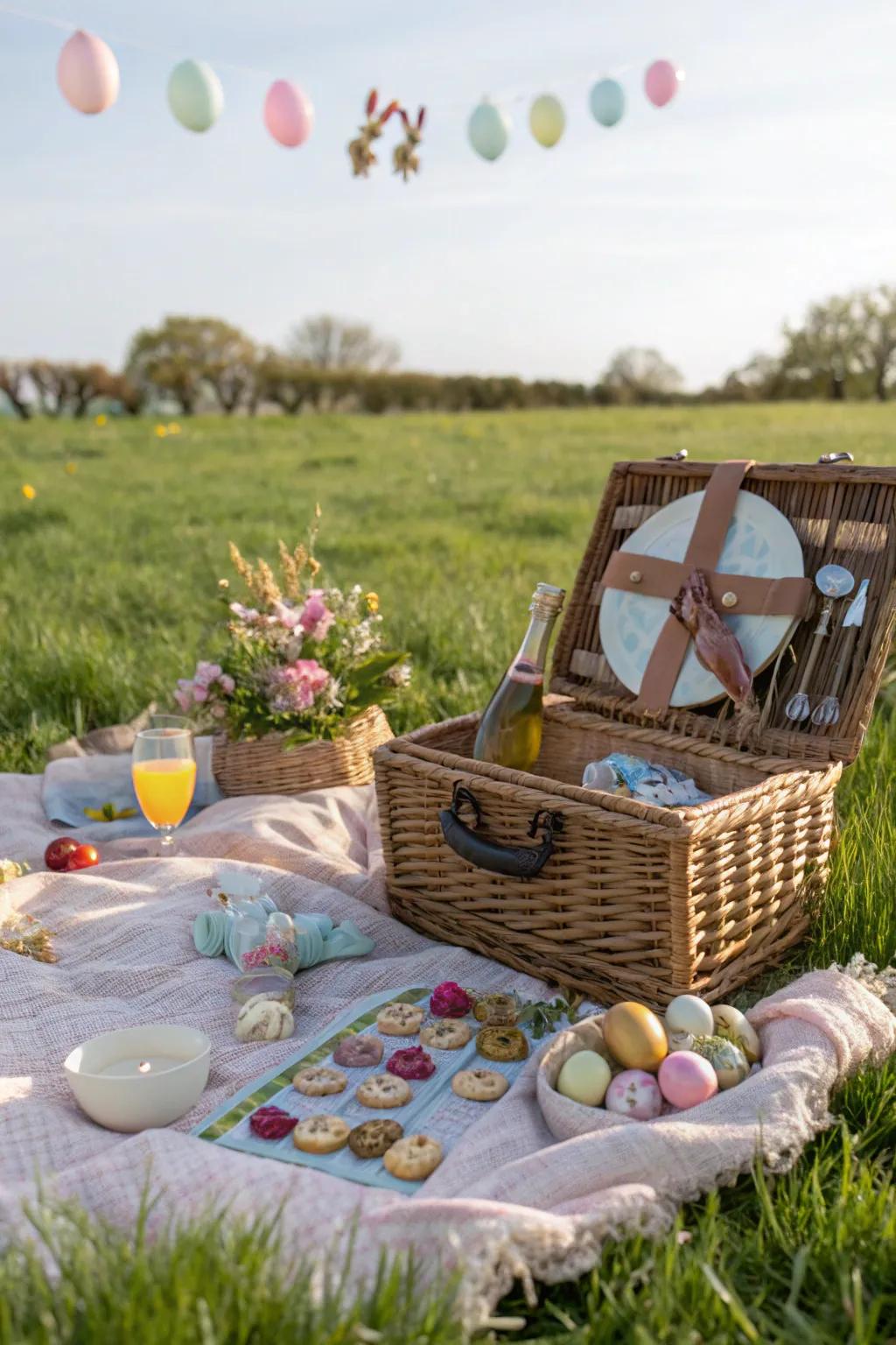 A repast hamper for an exquisite al fresco Easter.