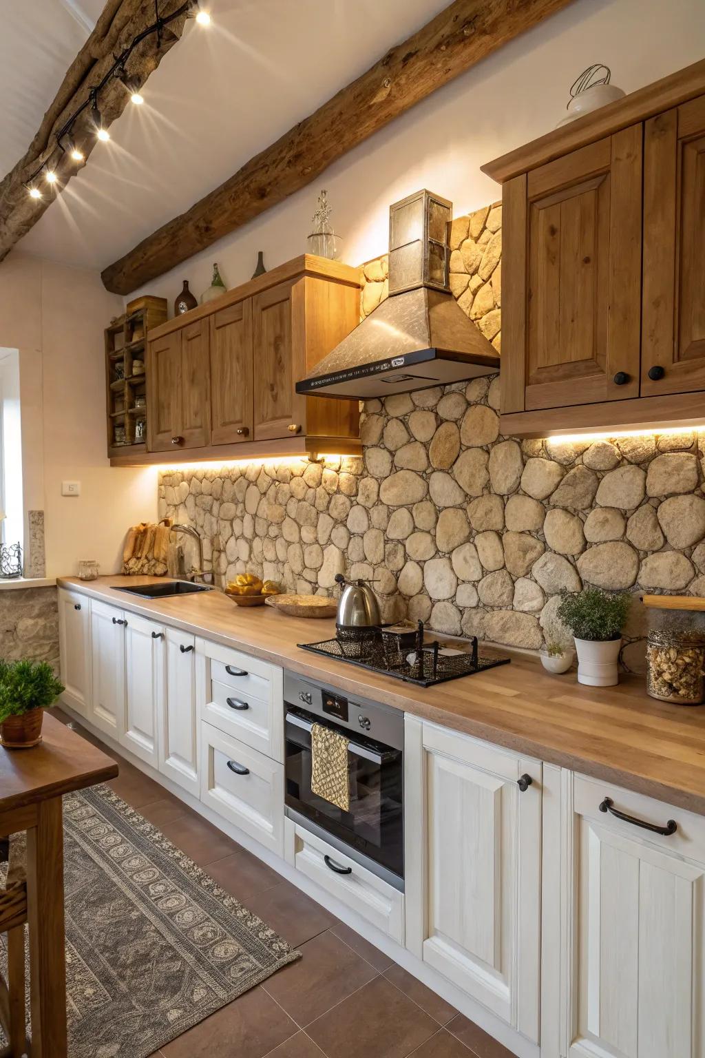 Add warmth and character through countryside appeal.