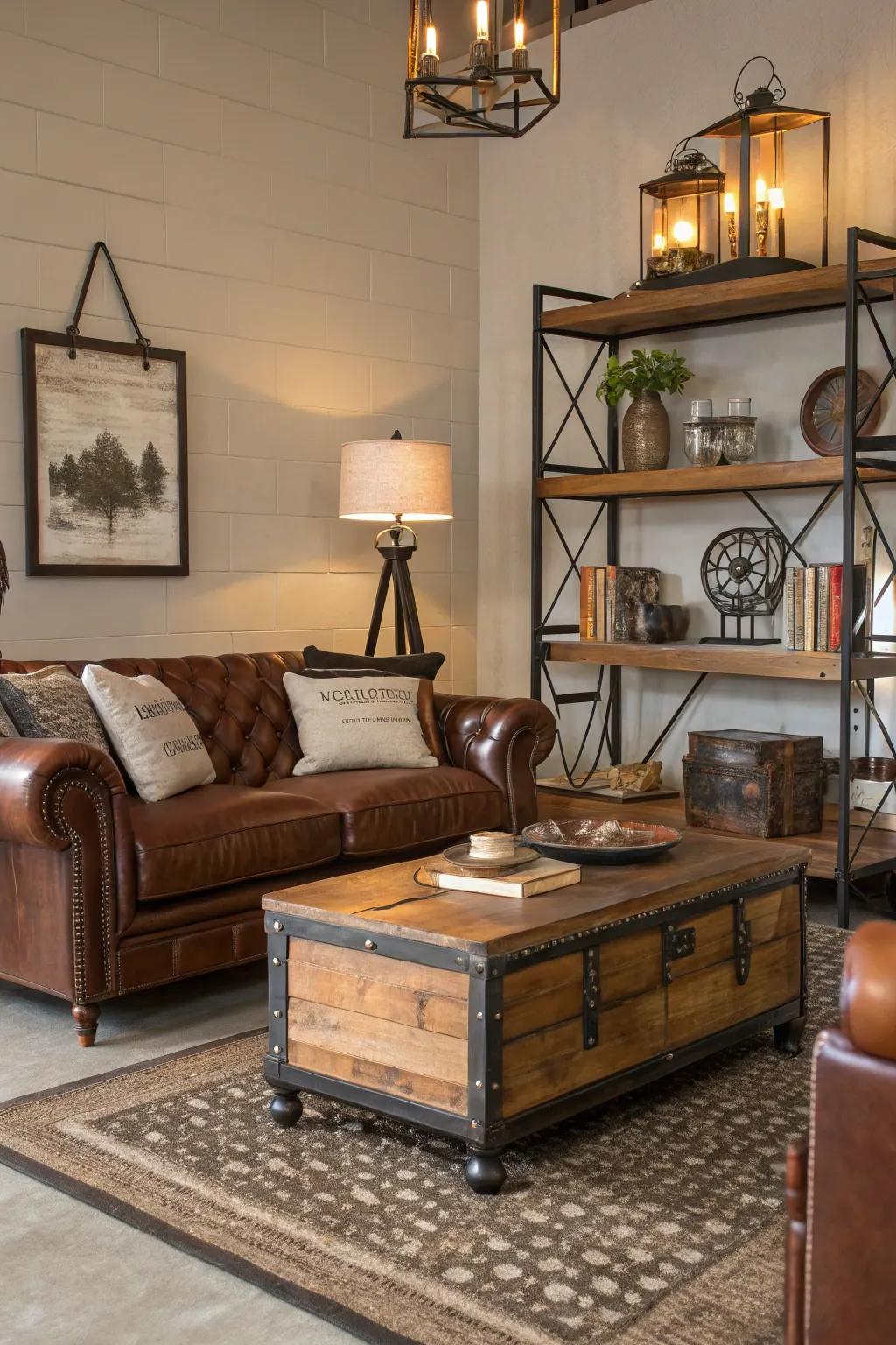 Mixing textures adds depth and interest to an urban setting.