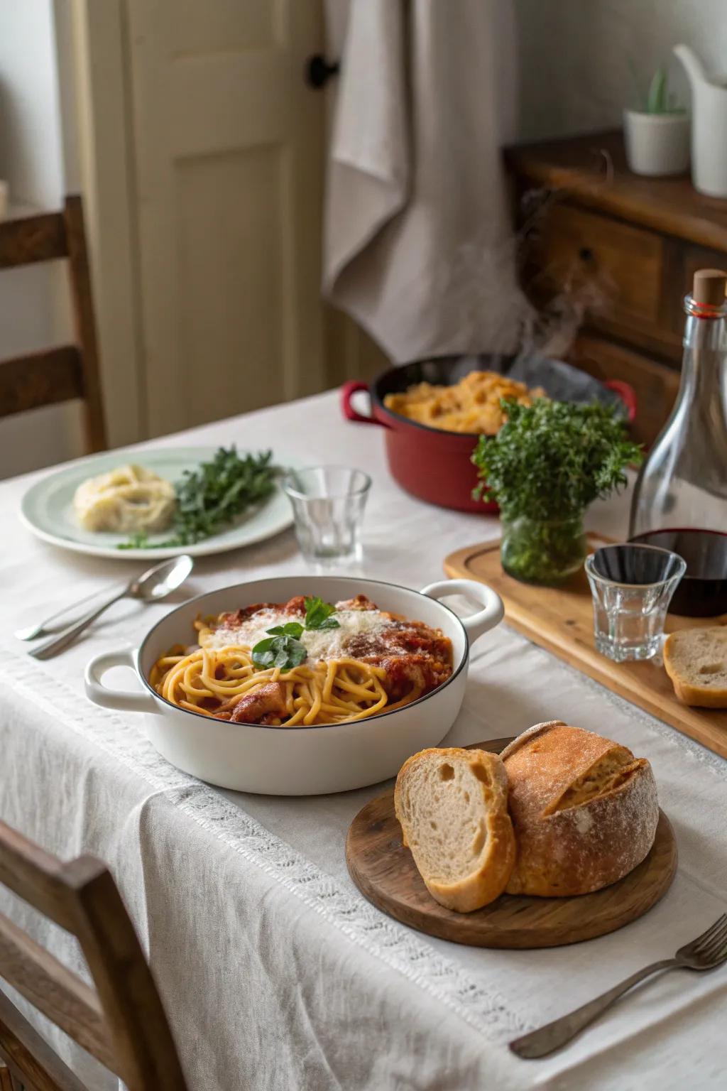 A comforting meal prepared with love.