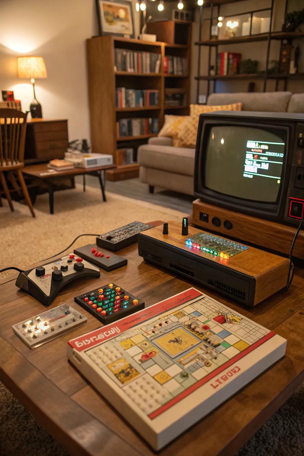 Embark on a nostalgic voyage with a flashback gaming night to commemorate your 40th chapter.