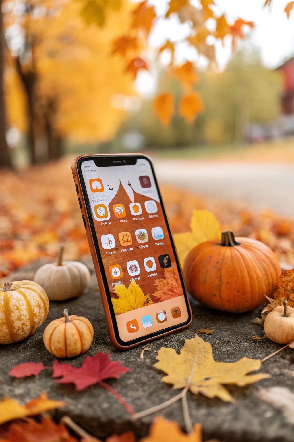Celebrate the season with a themed home screen.