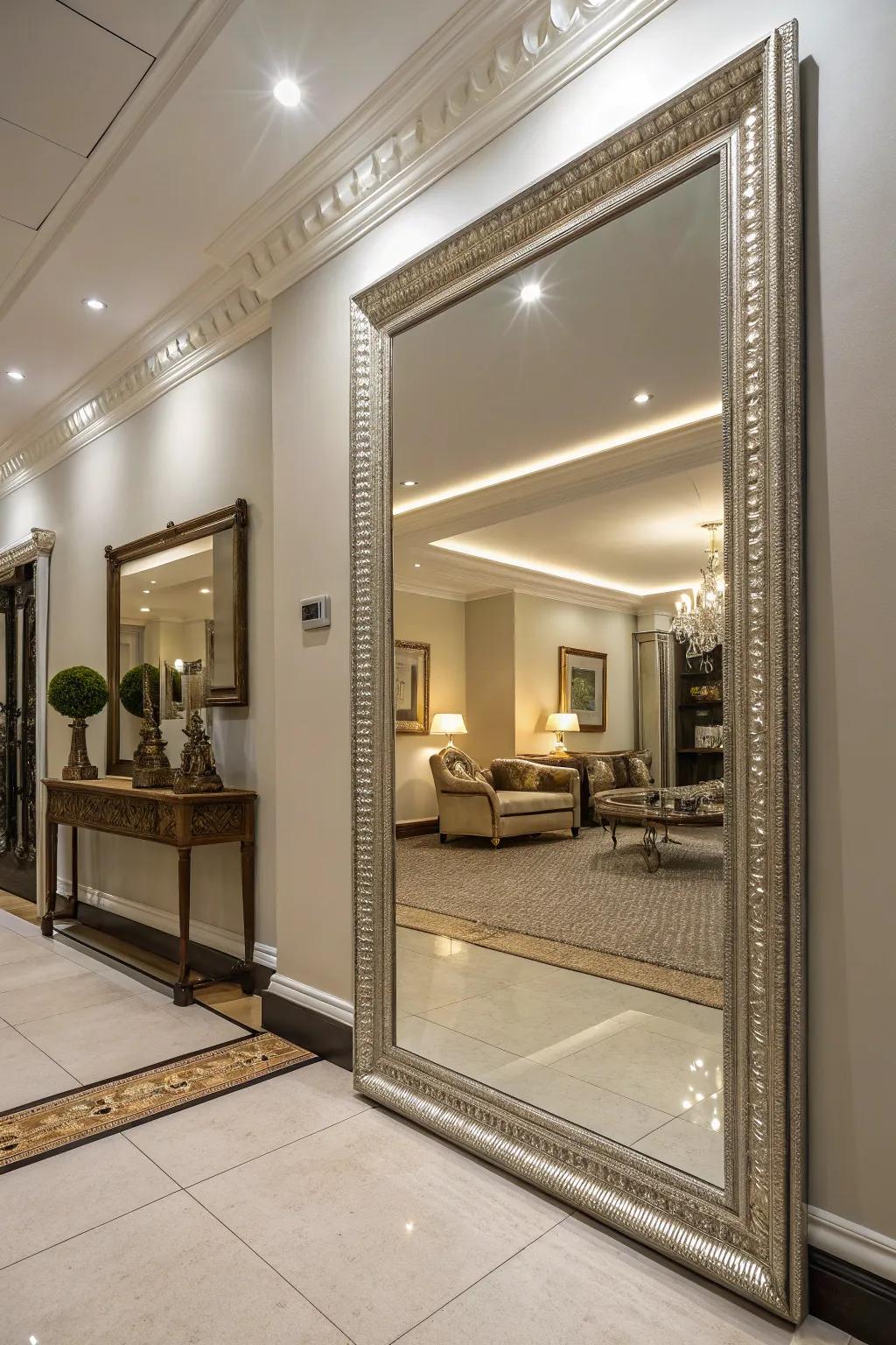Reflectors possess the capacity to visually amplify and brighten your area.