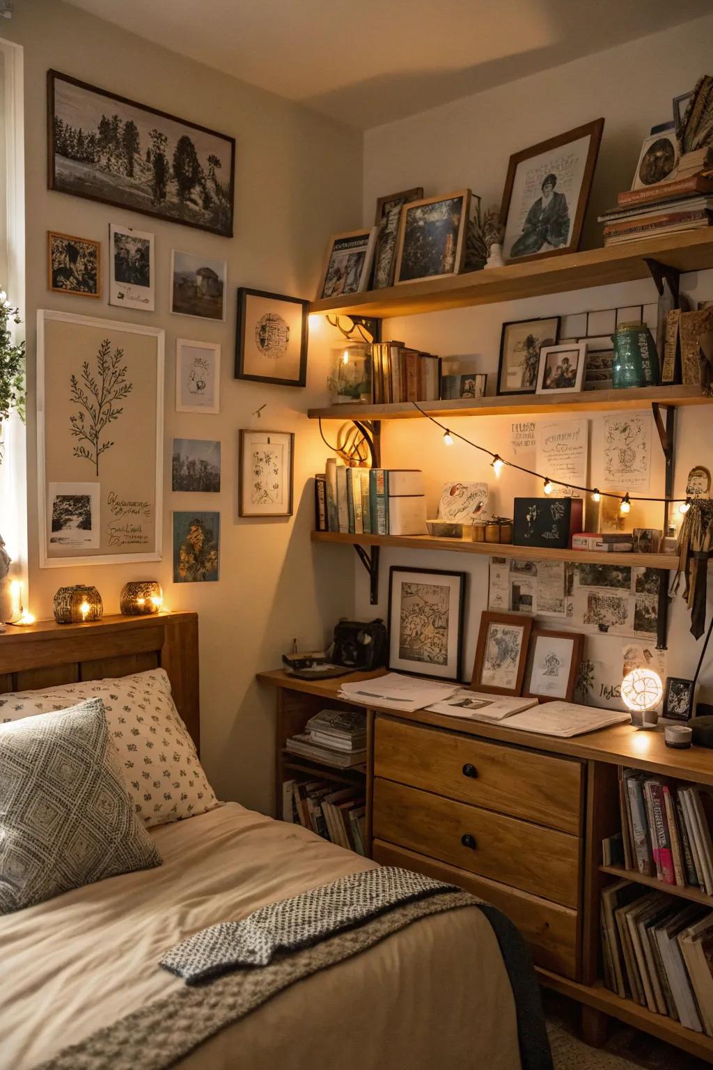 Individual touches add warmth and individuality to your space.