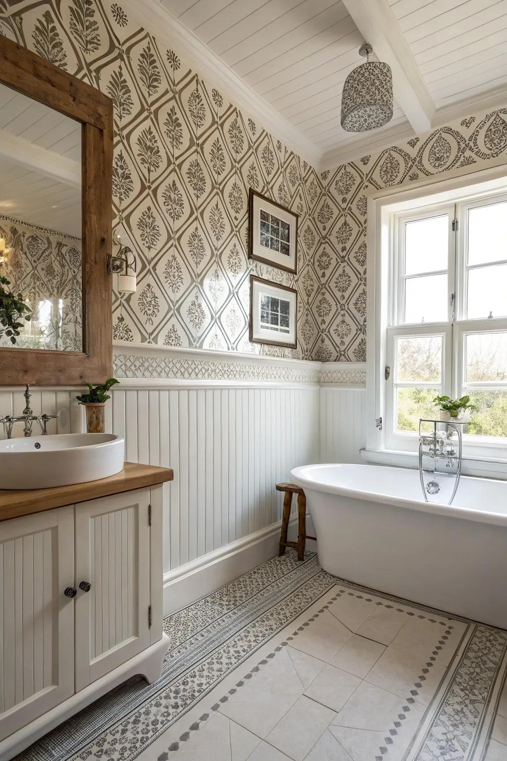 Ceiling-to-floor paneling appends elevation plus drama.