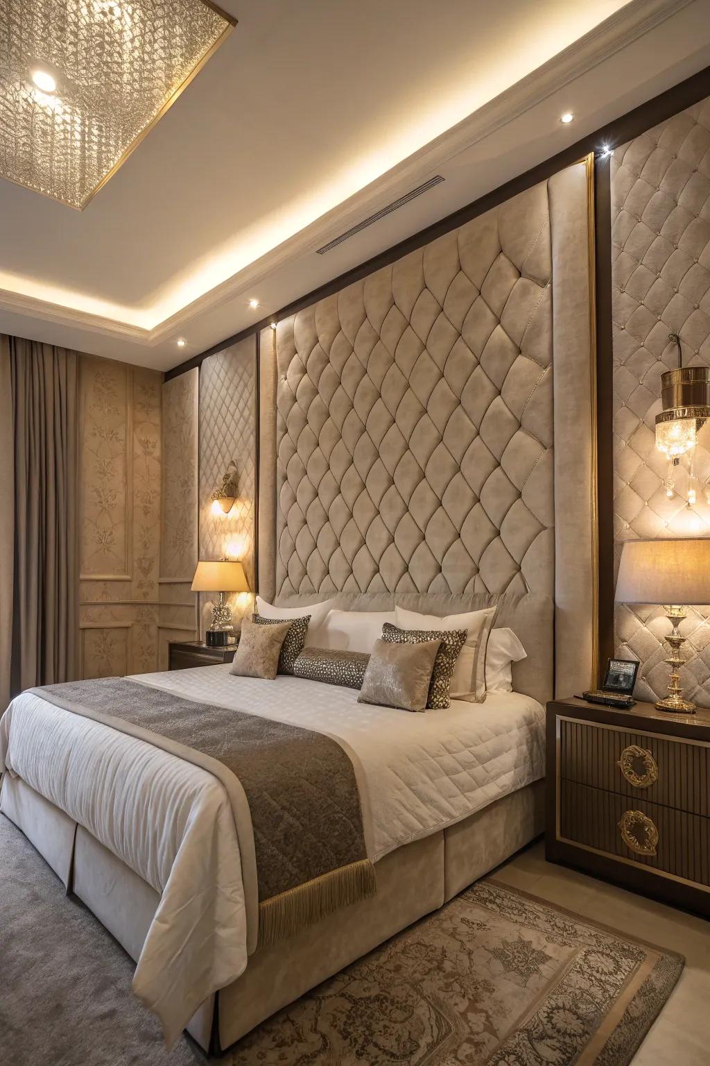 Cloth boards enrich your space with opulent delicacy and feel.