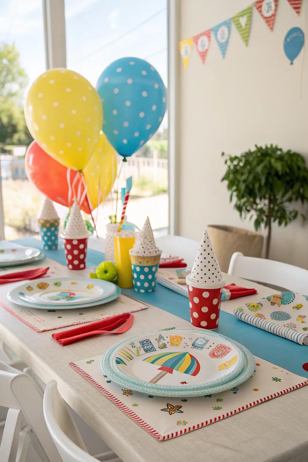 Themed dining arrangements foster harmony within your decor.