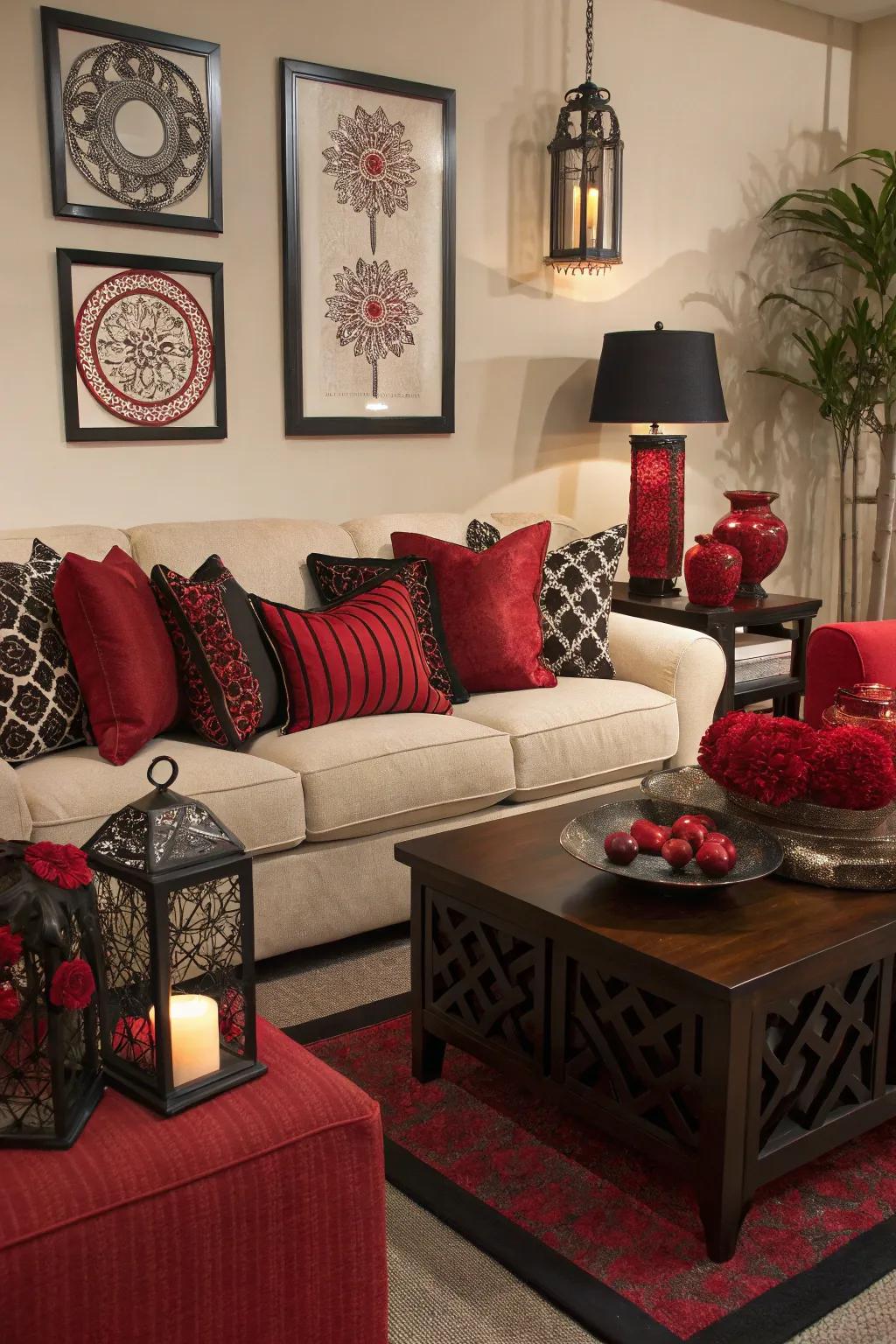 Ornaments that elevate the theme.