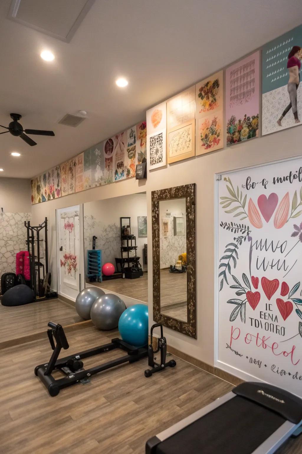 Personalized accents convey a unique brand identity.