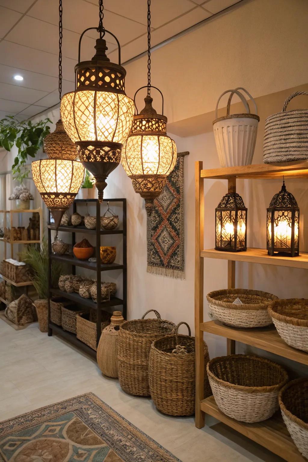 Ornamental accessories inject personality into your design.