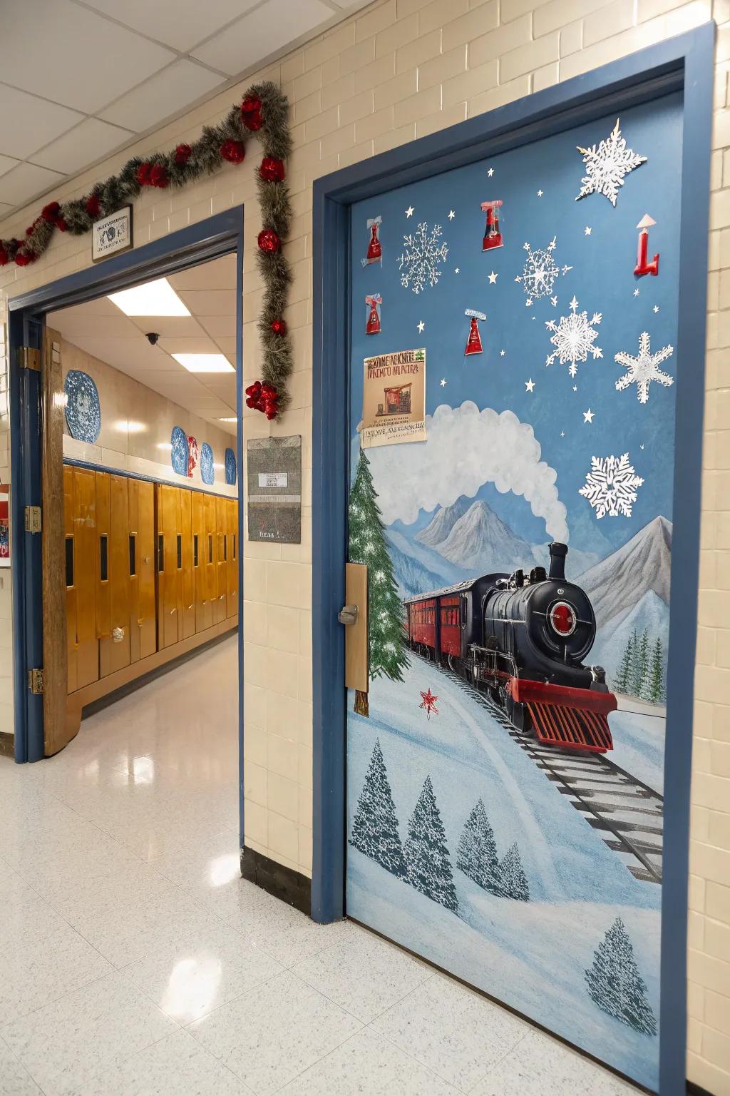 All aboard the Polar Expedition with this jubilant portal.
