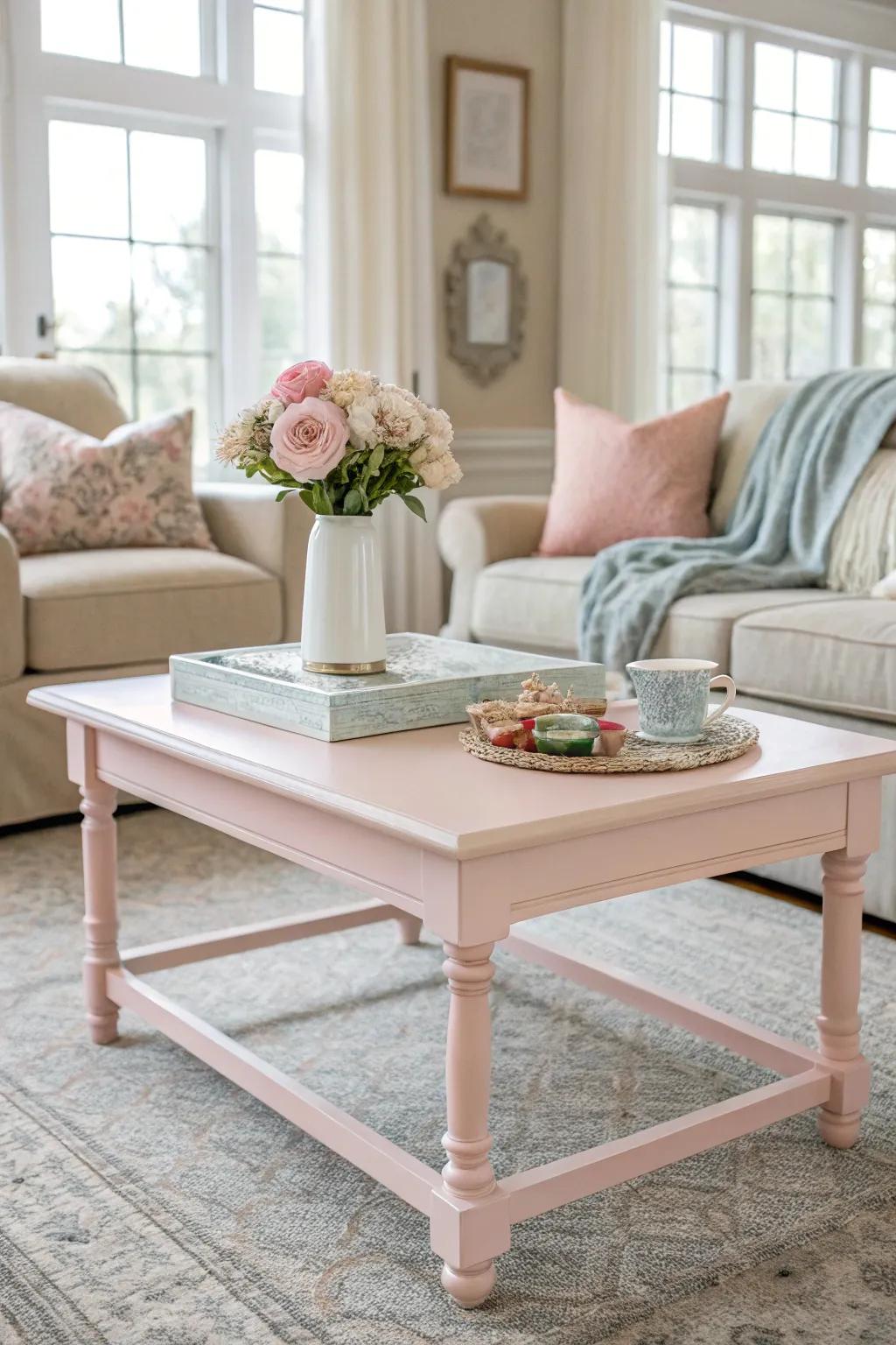 Pale hues inject a gentle and revitalizing touch to your decor.