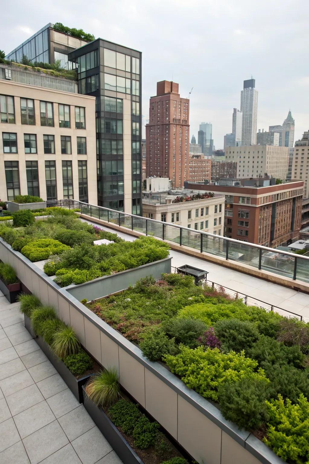 Urban components harmonize city and nature.