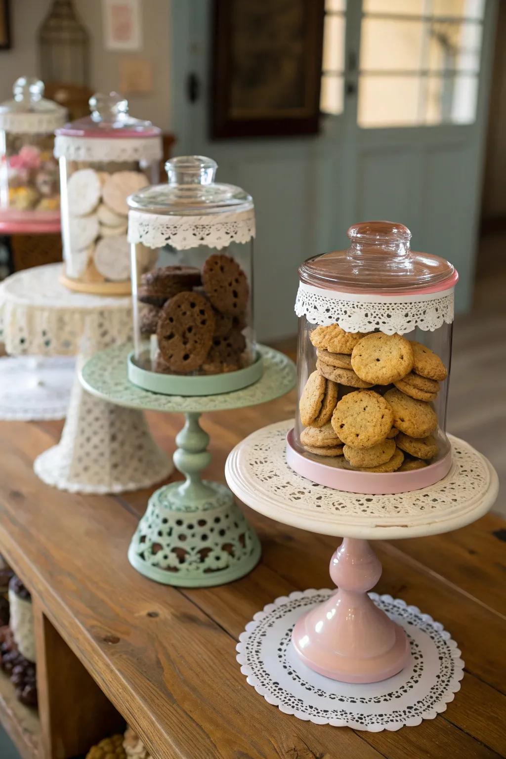 Nostalgic confectionery elevations loan elegance to displays.