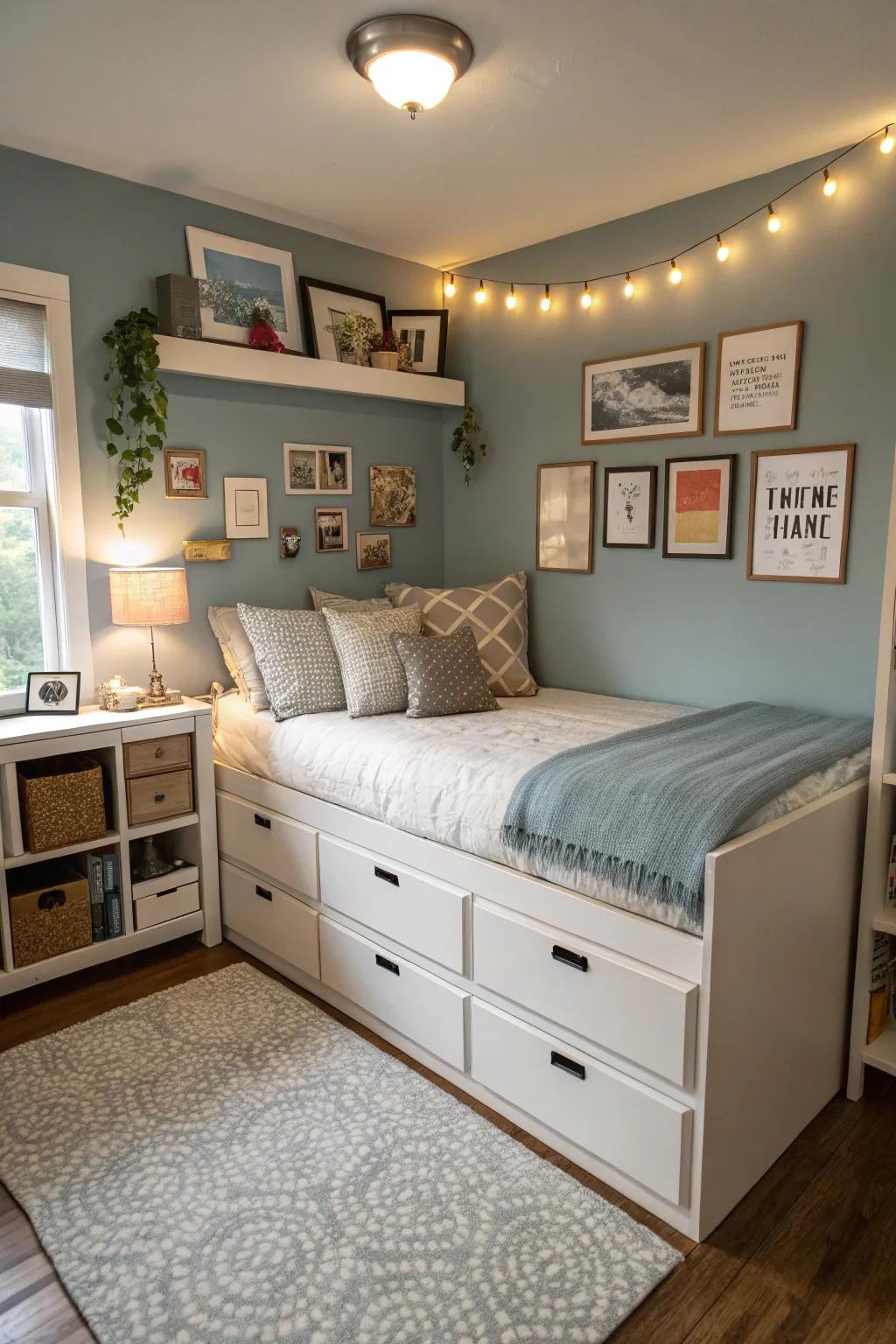 Versatile pieces heighten functionality in limited locations.