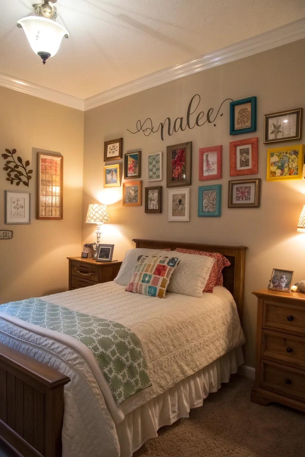 Personalized decoration adds a unique charm.