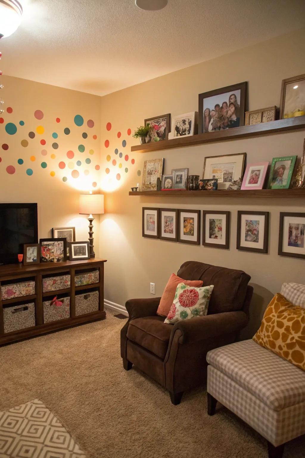 Tailored ornaments make a space uniquely yours.