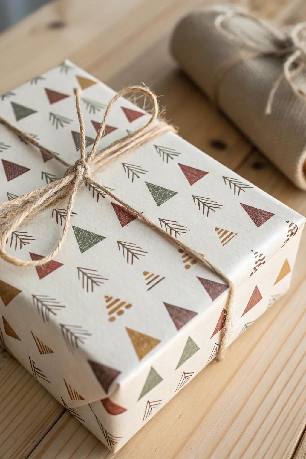 Elevate your gift-giving with geometric charm and minimalist elegance.