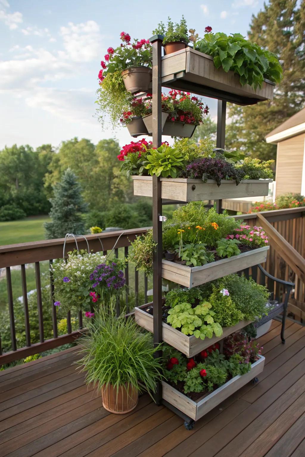 Multi-level layouts append strata and aesthetic intrigue.