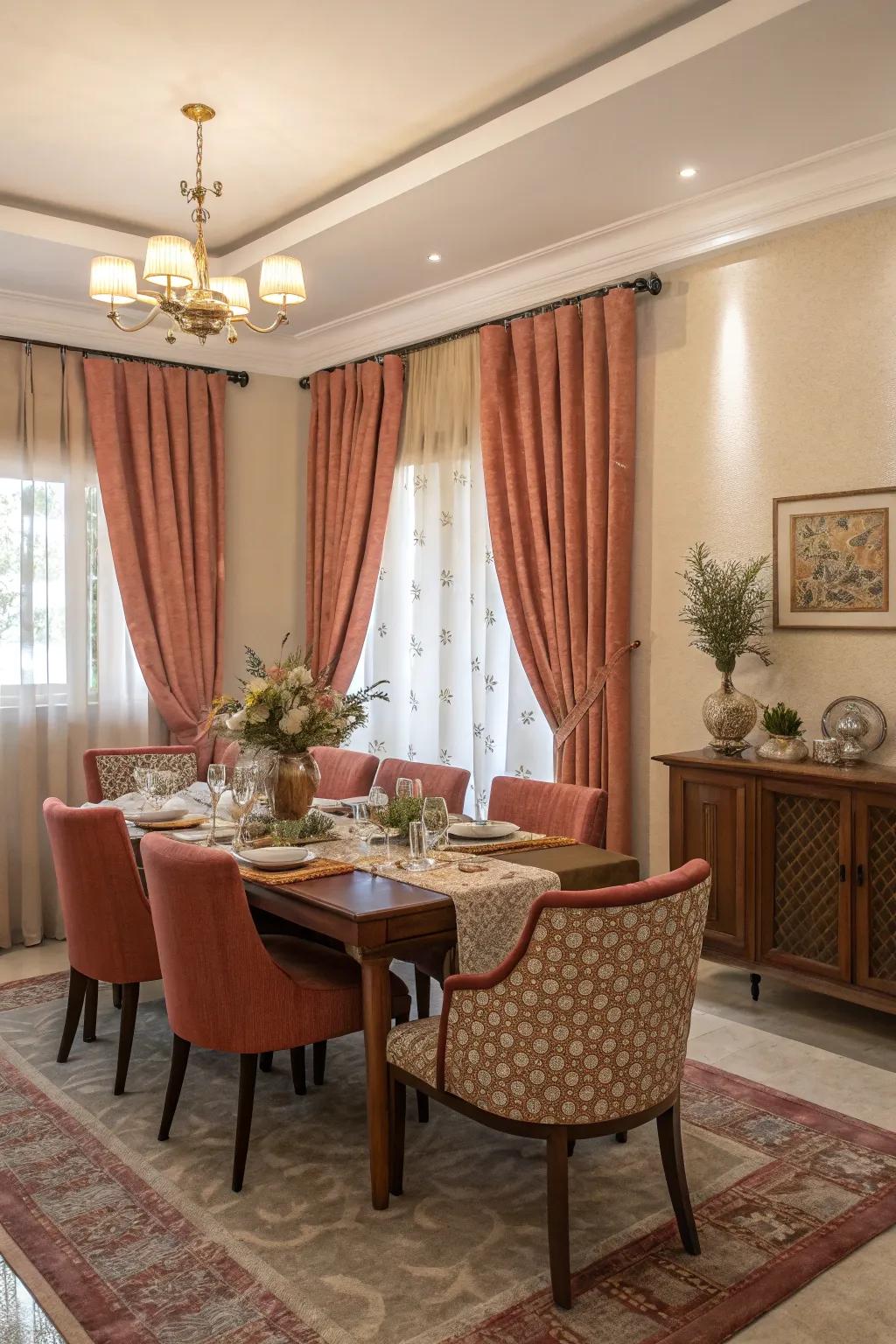 Achieve balance through a well-coordinated color scheme.