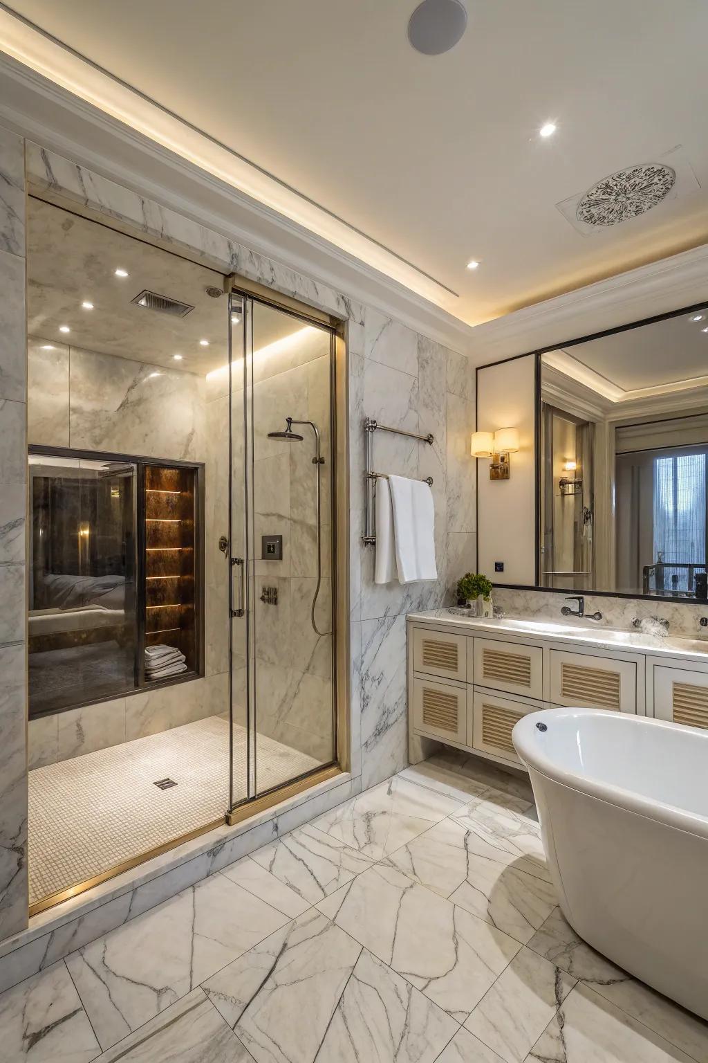 Steam rooms offer a spa-like experience with health perks.