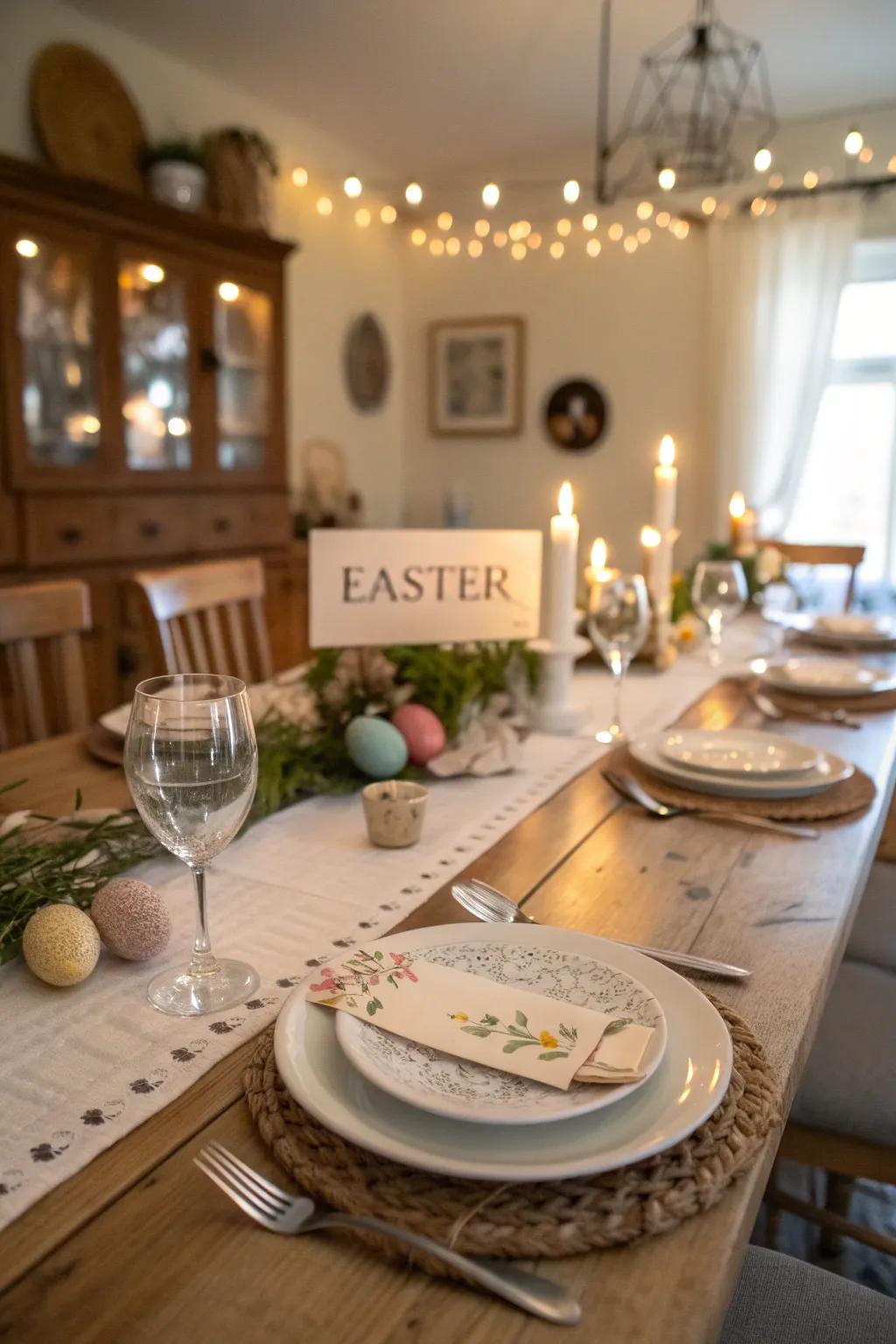 Spot placement labels adding a thoughtful touch.